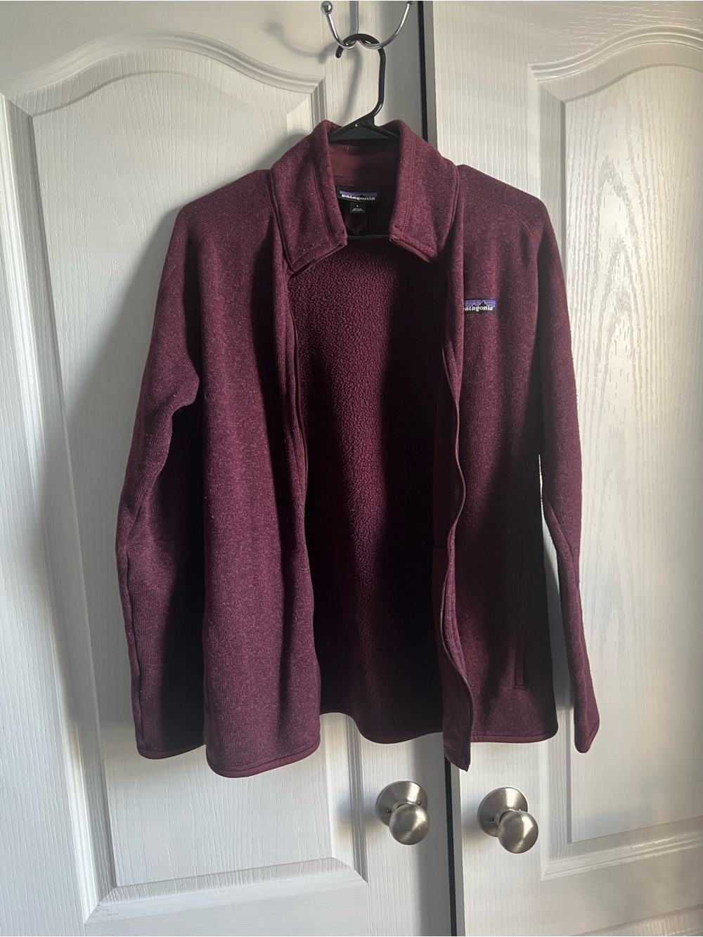 Patagonia Fleece Jacket- Burgundy